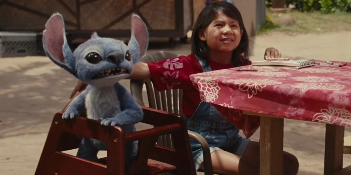 Lilo e Stittch durante o filme