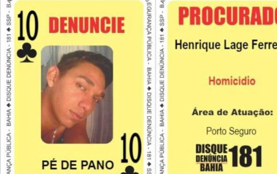 Megaoperação derruba forte nome do 'baralho do crime', no Sul da Bahia