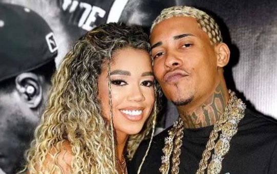Vivi Noronha e Mc Poze em foto juntos