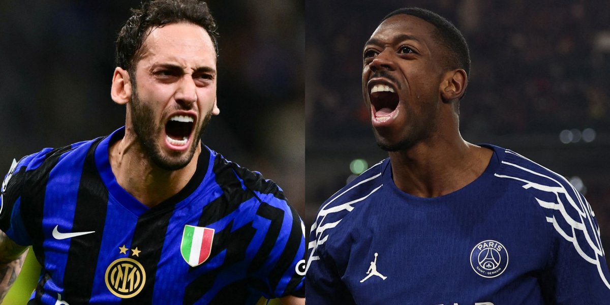 Çalhano?lu da Inter e Dembelé do PSG