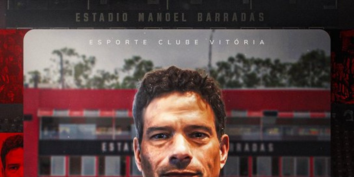 Vitória anuncia Gustavo Vieira como novo executivo de futebol do clube
