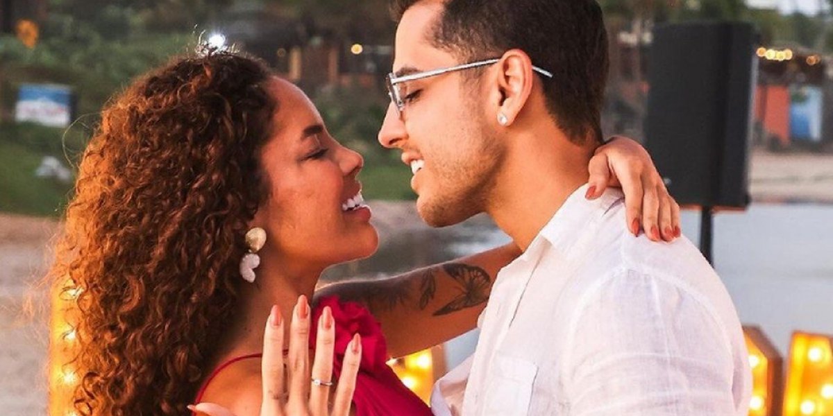 Sthe Matos faz revelação sobre início do relacionamento com Kevi Jonny