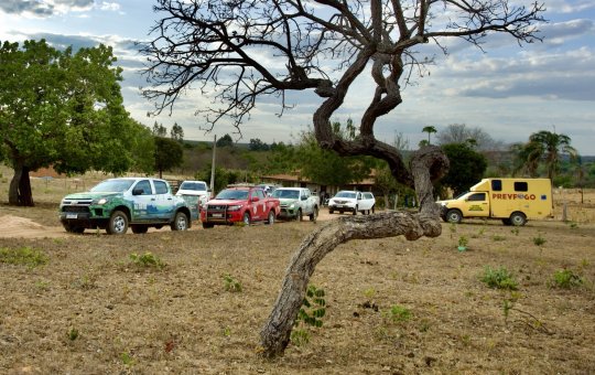 Ação da Caravana Bahia Sem Fogo