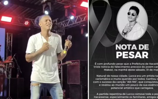 Cantor é morto a facadas em Itacaré; ex-companheira de 17 anos é presa