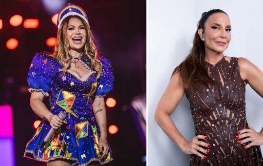 Ivete Sangalo surpreende ao subir ao palco no show de Solange Almeida no São João de Caruaru