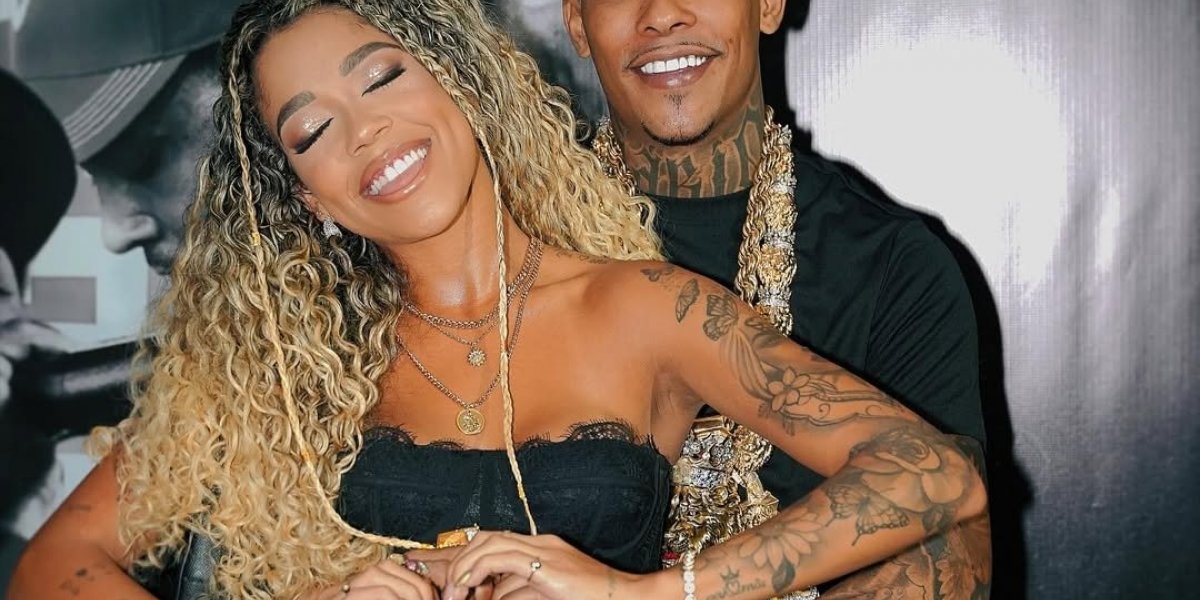 Vivi Noronha e MC Poze juntos