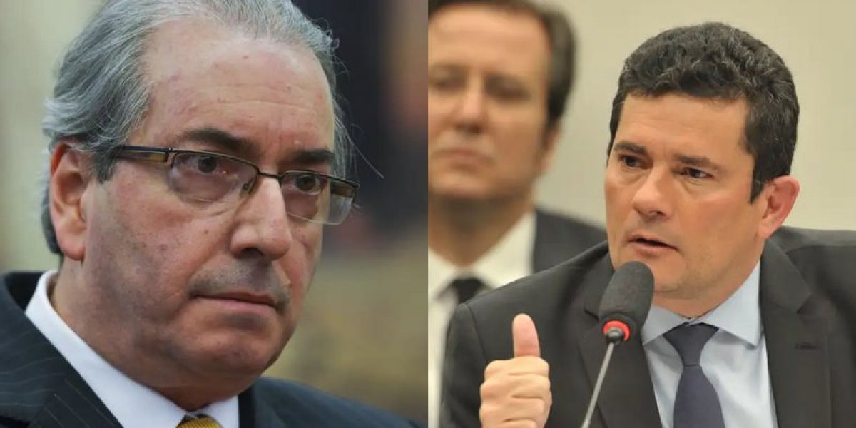 Eduardo Costa (esquerda) e Sérgio Moro (Direita)