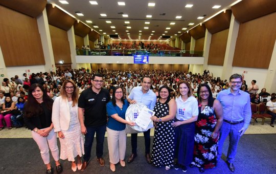 Prefeito Bruno Reis durante evento 