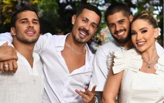 Lucas Guimarães, Carlinhos Maia, Zé Felipe e Virginia Fonseca 