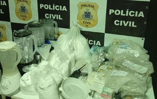 Laboratório de drogas do BDM é descoberto no interior da Bahia