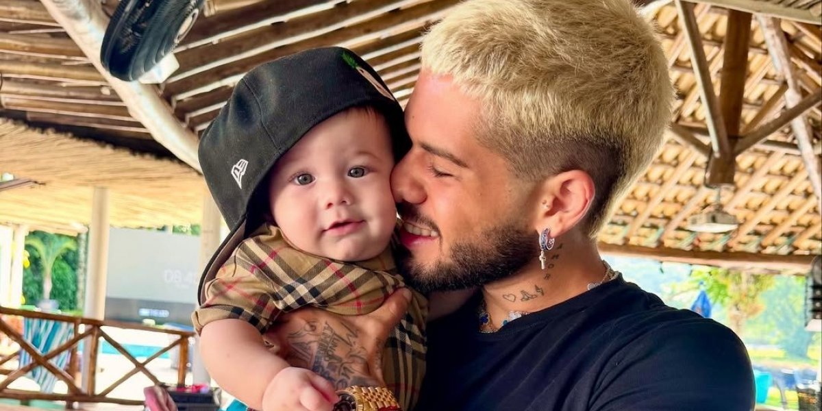 Zé Felipe se emociona ao ouvir o filho José Leonardo dizer “papai” pela primeira vez