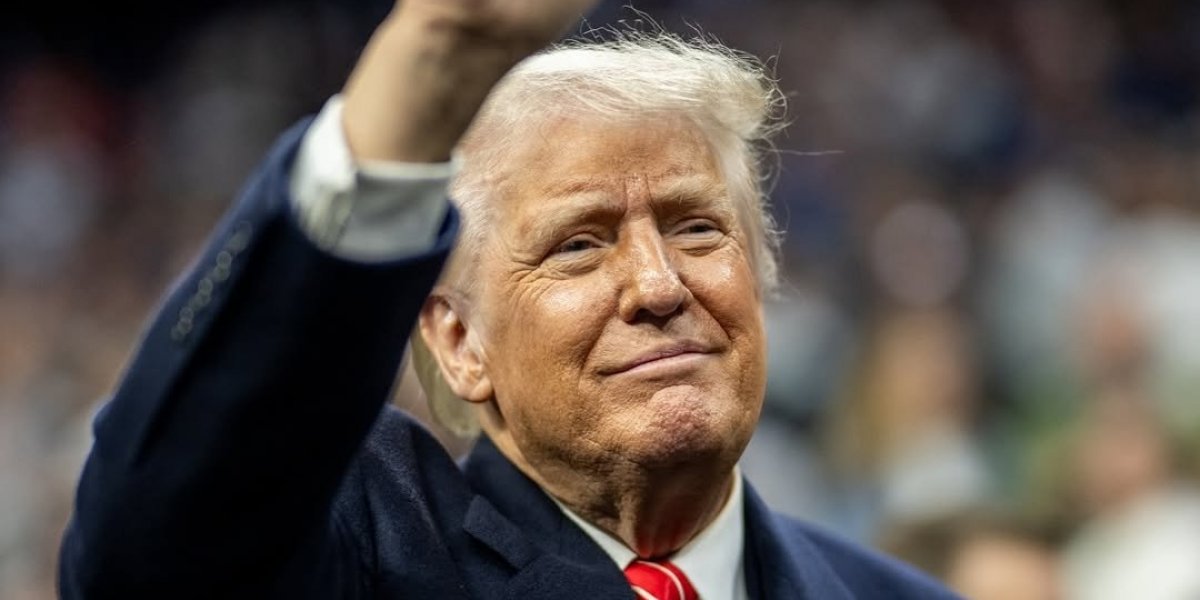 Donald Trump em foto