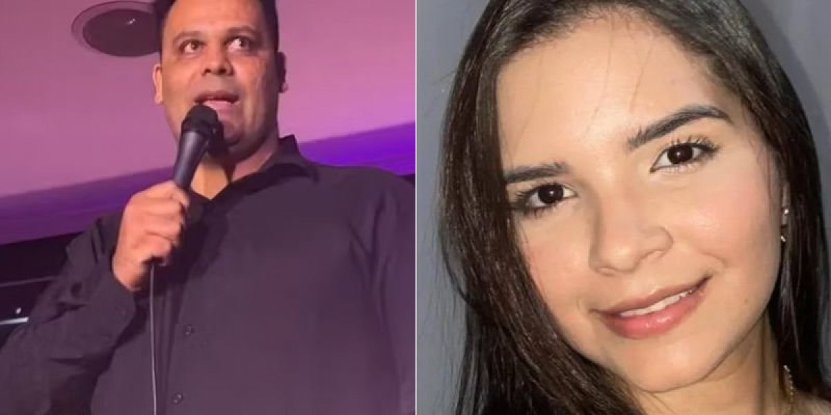 Marcelo era humorista e a jovem ia em busca de seu sonho de ser famosa