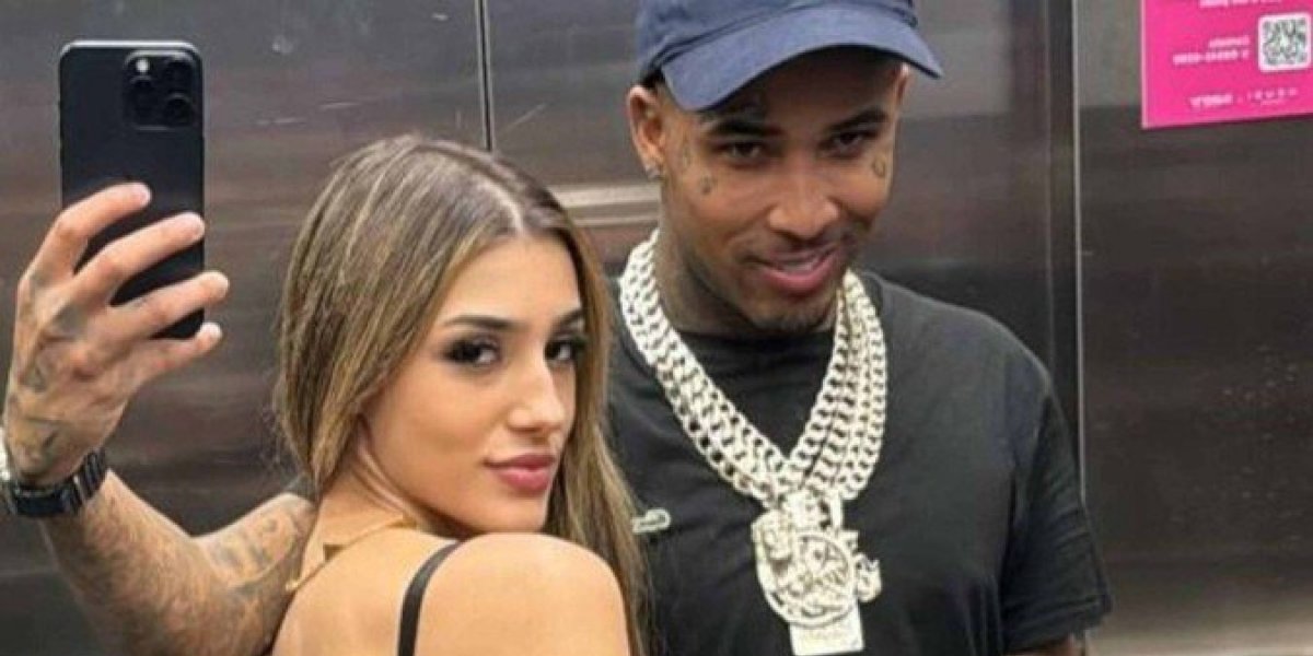 Bia Miranda e Gato Preto em foto