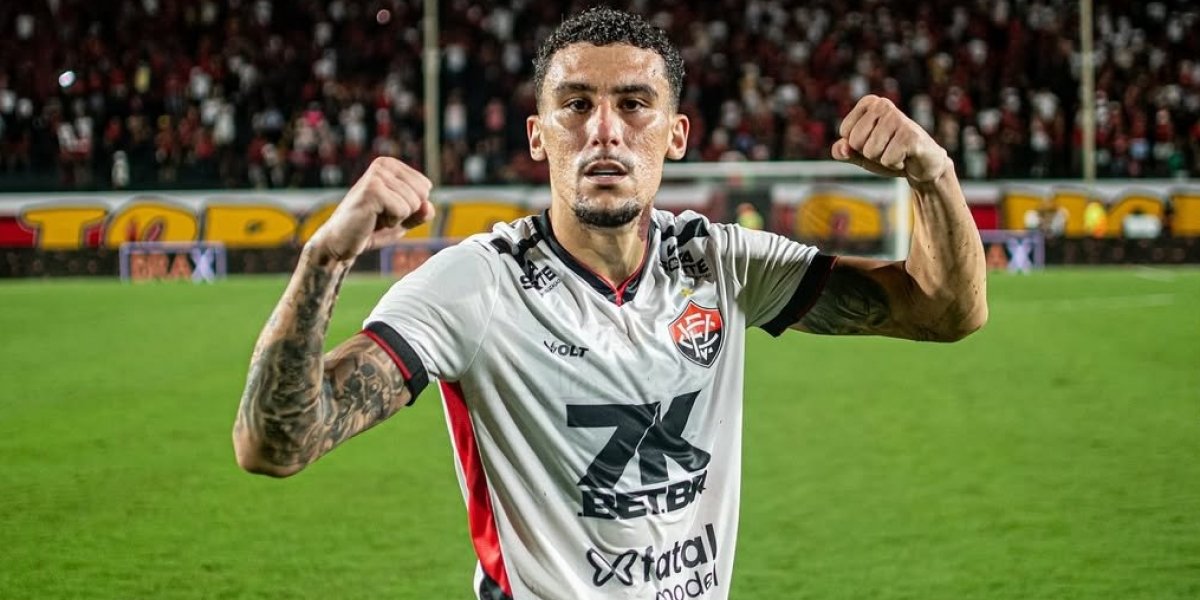 Gabriel Baralhas, volante do Vitória
