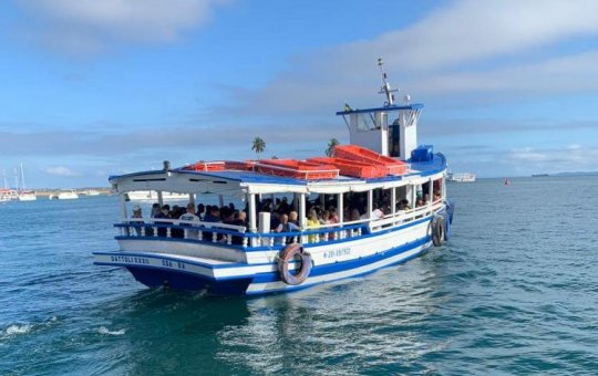  Capitania dos Portos da Bahia suspende travessias entre Salvador, Mar Grande e Morro de São Paulo