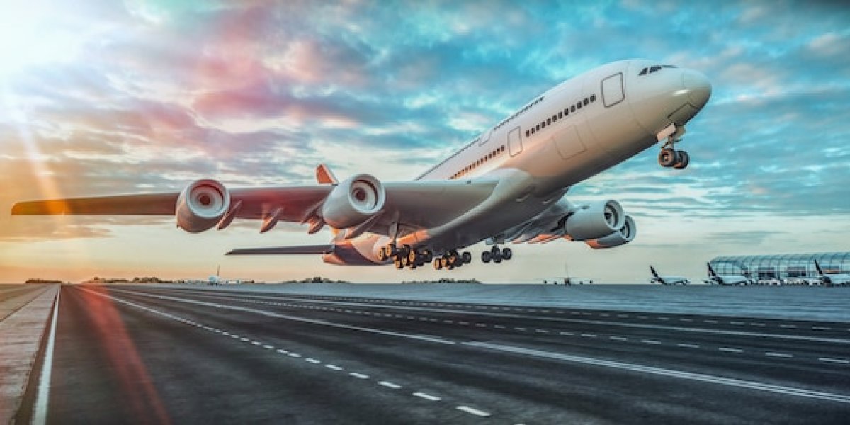 Imagem ilustrativa de um avião