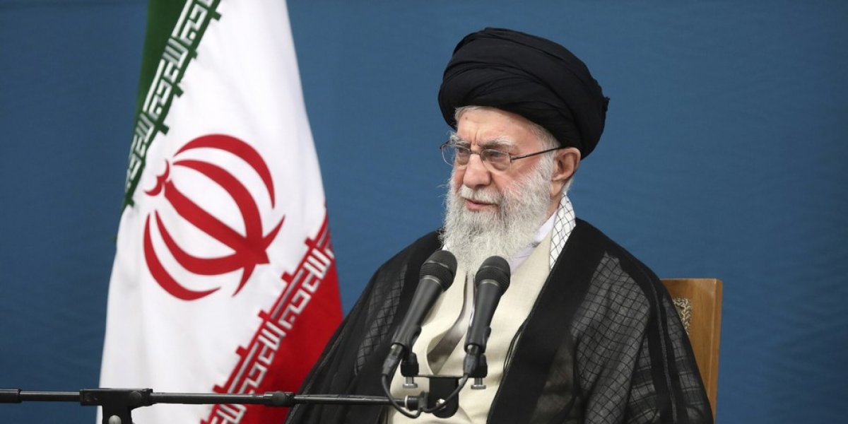 Líder supremo do irã, o aiatolá Ali Khamenei