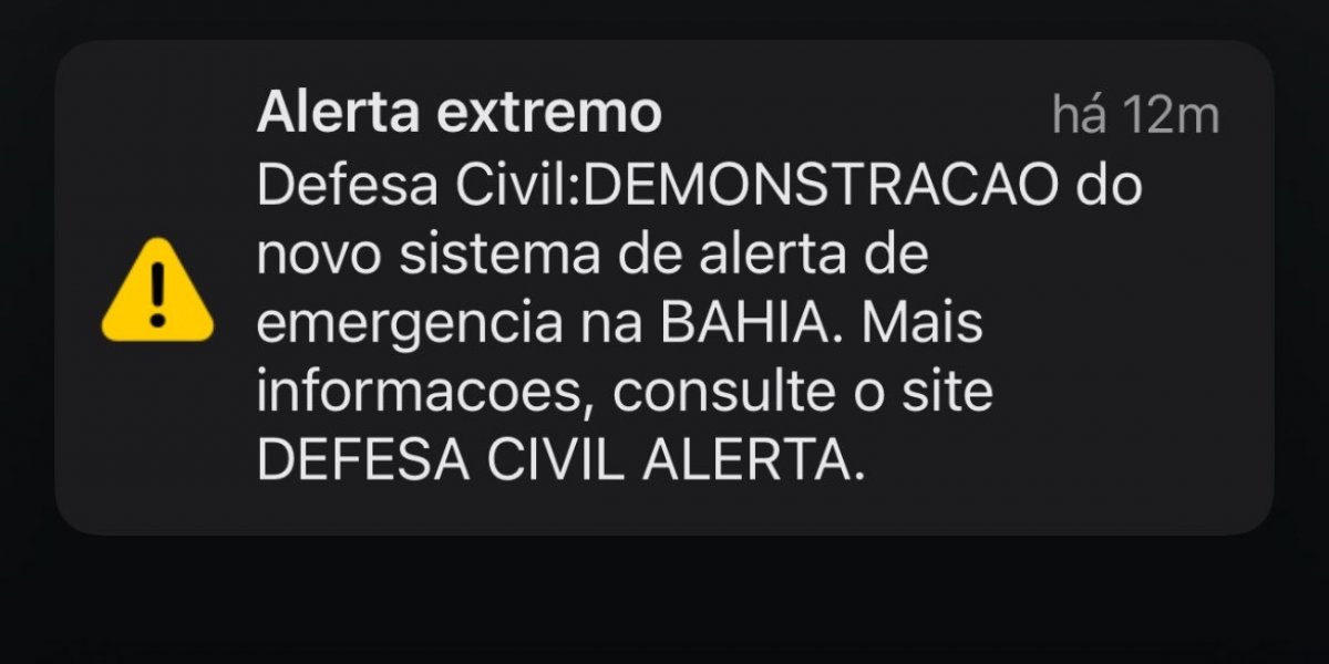 Alerta da Defesa Civil