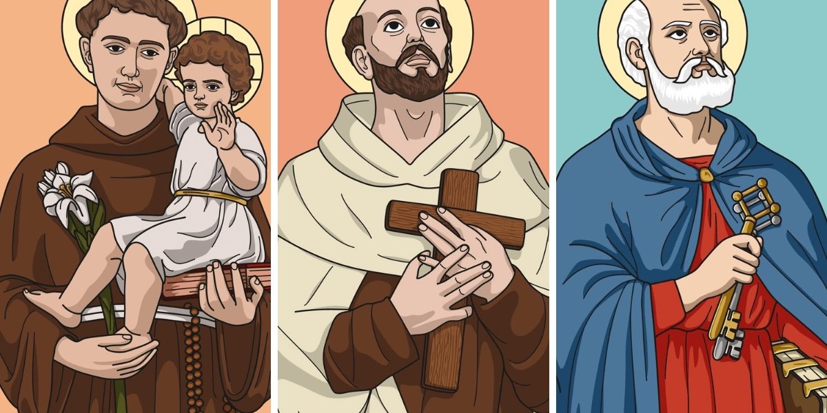 Santo Antônio, São João e São Pedro