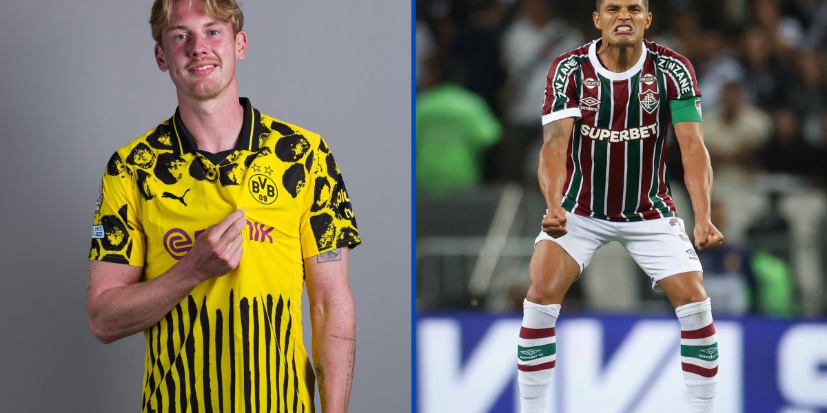 Julian Brandt (Borussia Dortmund) e Thiago Silva (Fluminense) destaques das equipes