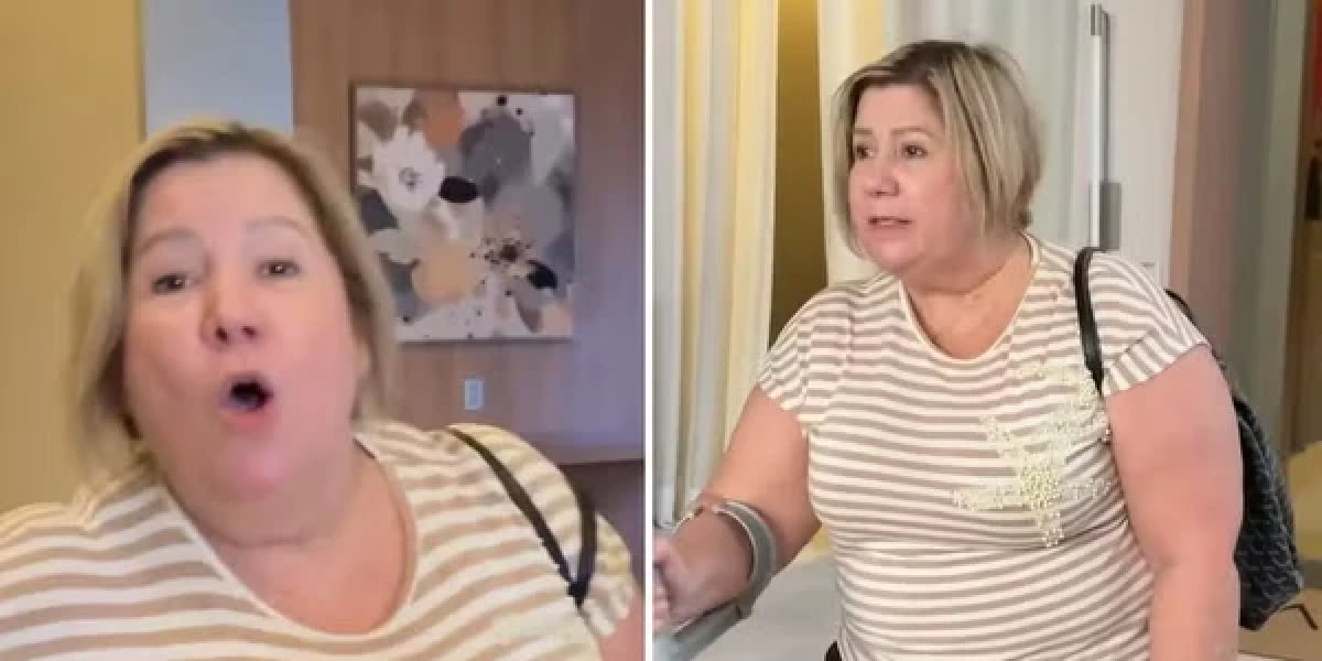 Momentos da gravação onde os ataques são proferidos