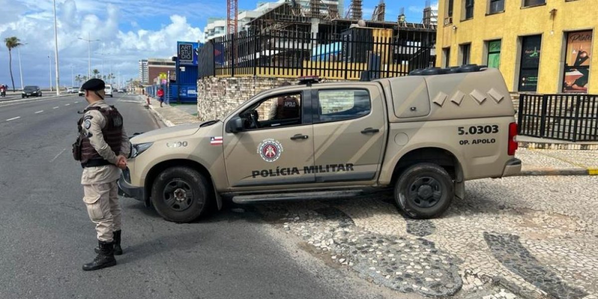 Ilustrativa polícia militar da Bahia