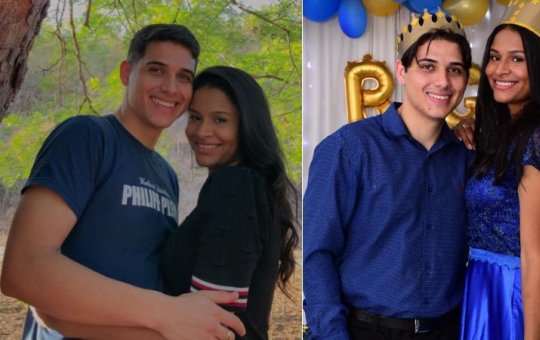 Imagens do casal