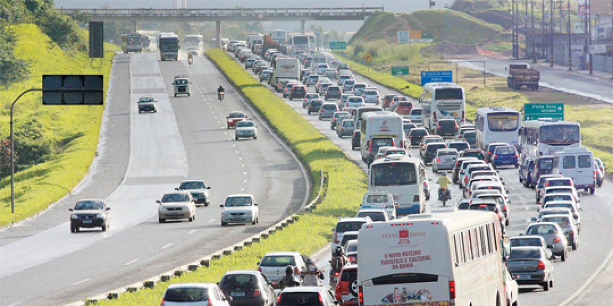 Congestionamento na BR-324