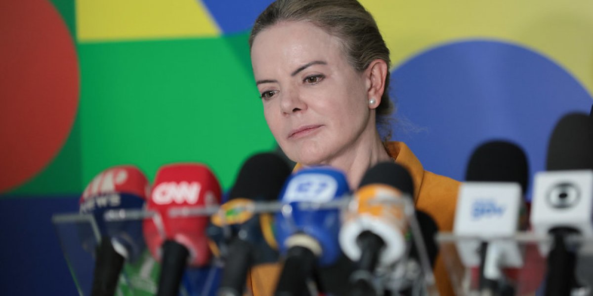 Ministra da Secretaria de Relações Institucionais, Gleisi Hoffmann