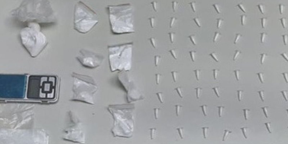 Drogas apreendidas durante operação da polícia