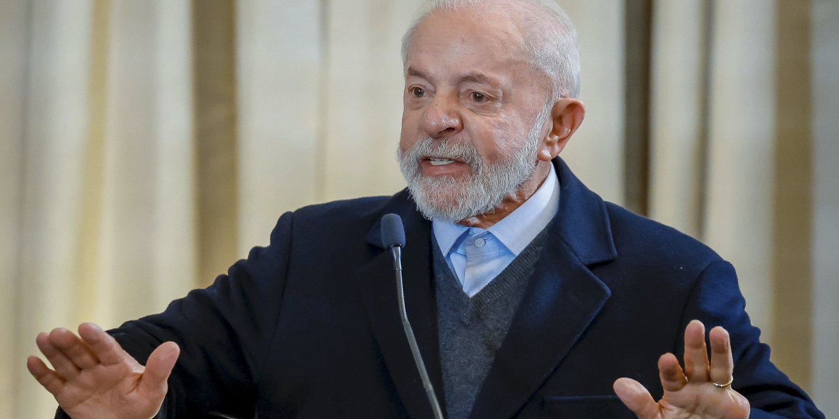 Presidente Lula em coletiva