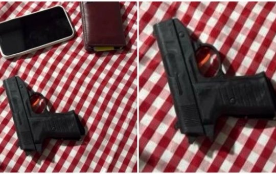 Homem é preso com réplica de pistola durante festa junina em Guanambi