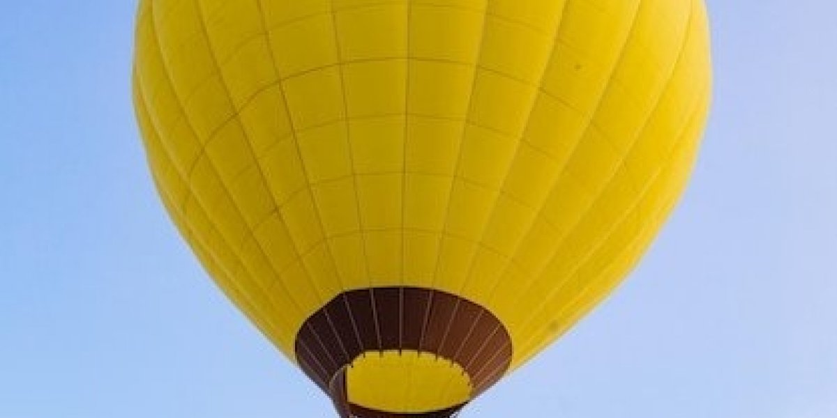 Imagem ilustrativa de balão de ar quente