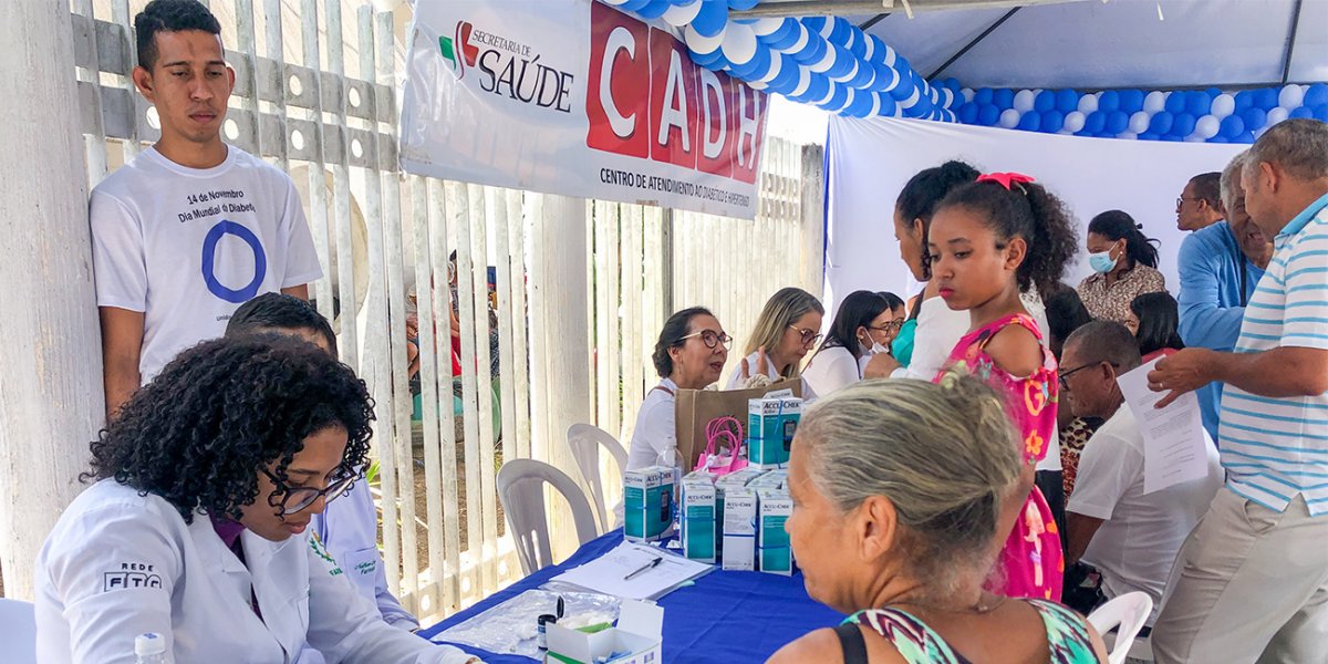 Centro de Atendimento ao Diabético e Hipertenso (Cadh), em Feira de Santana