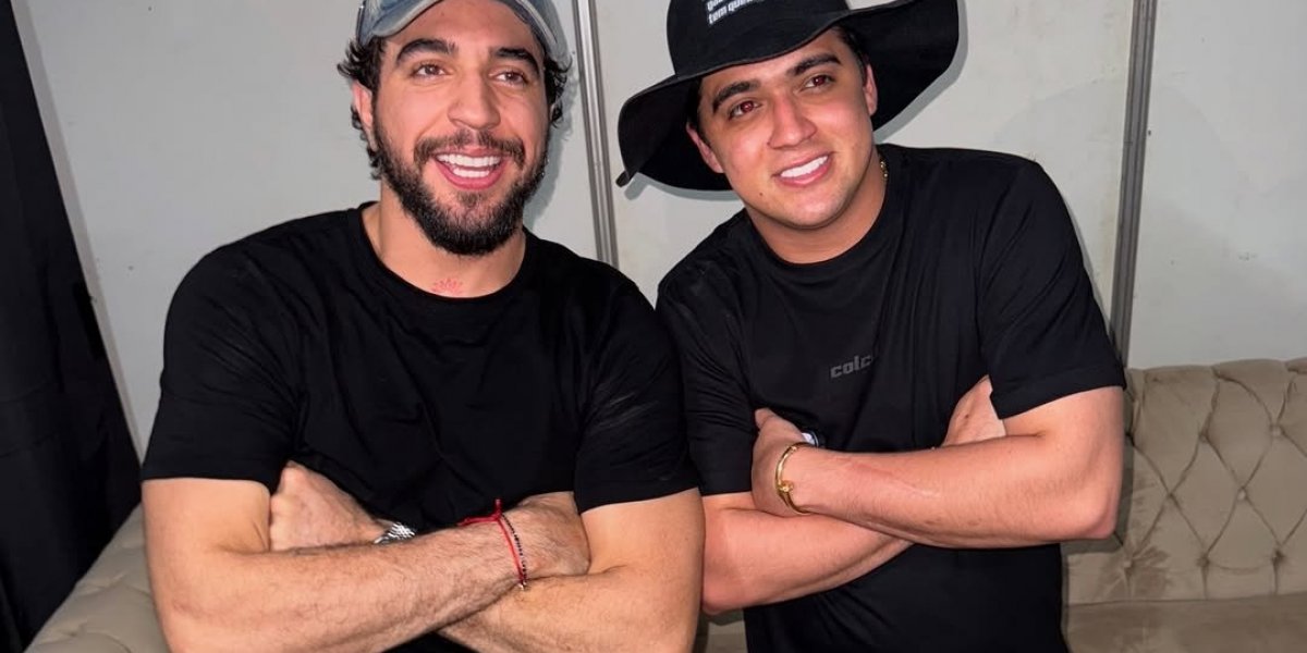 Nattan e Natanzinho Lima em foto postada