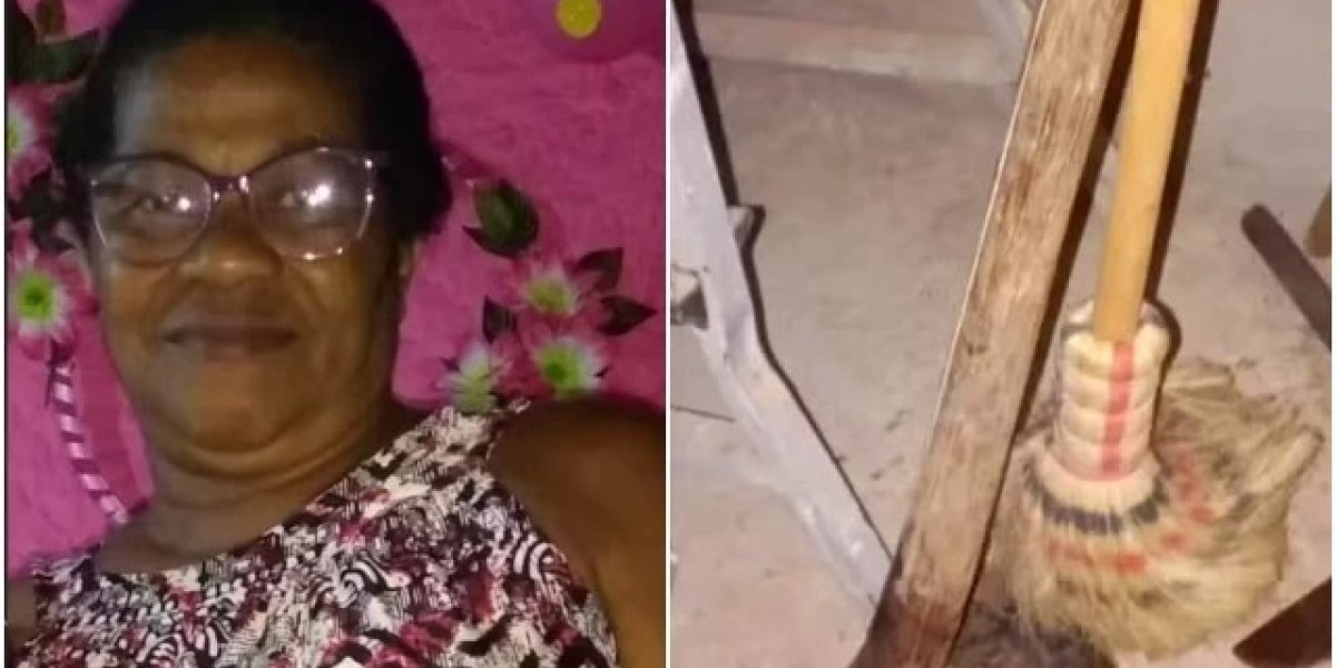 Idosa que foi assassinada