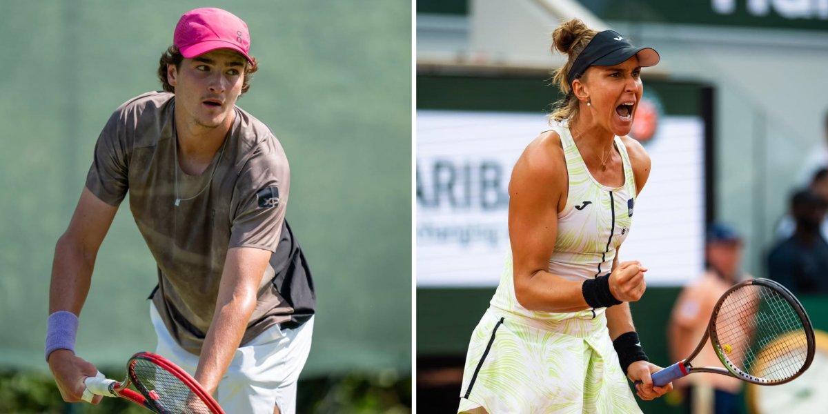 João Fonseca e Bia Haddad Maia