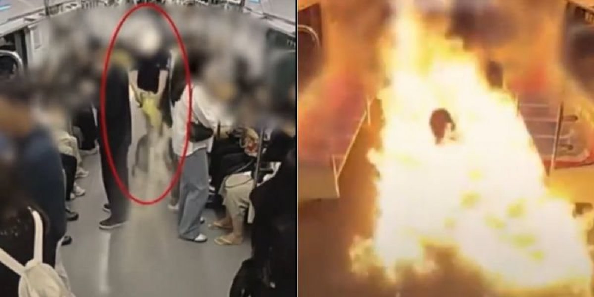 Mochila foi a unica queimada pelo fogo