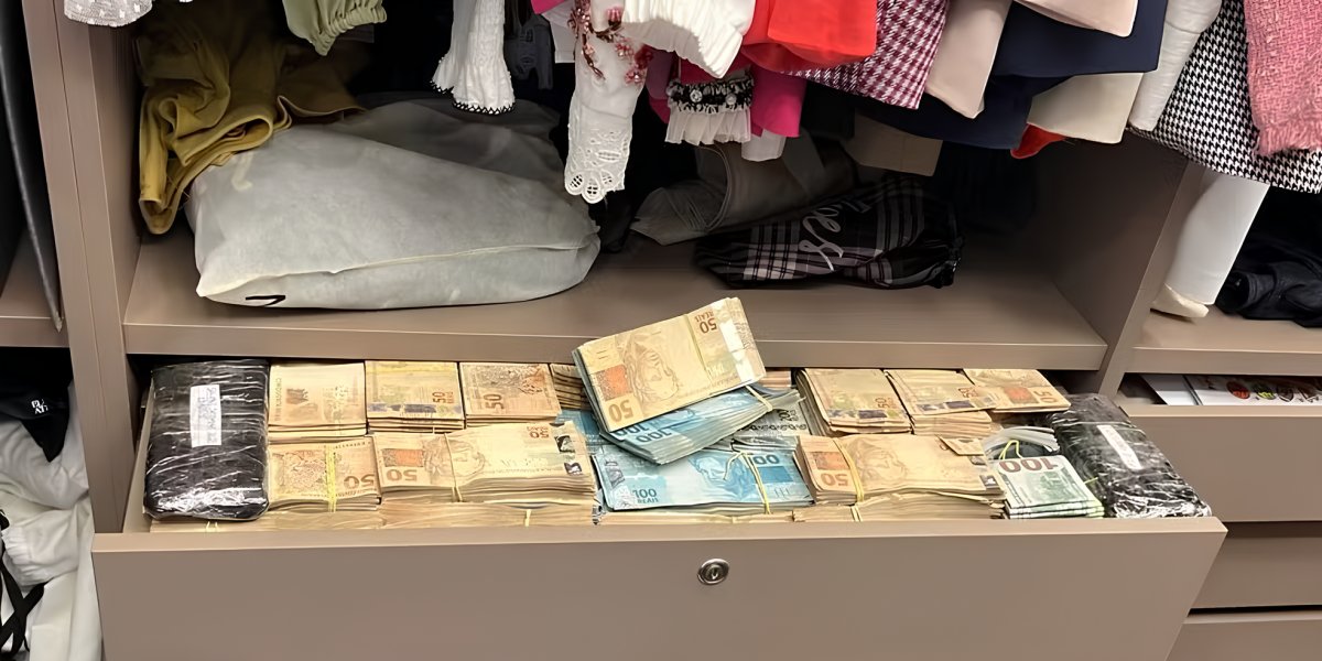 PF encontra dinheiro em gavetas durante operação contra desvios de emendas na Bahia