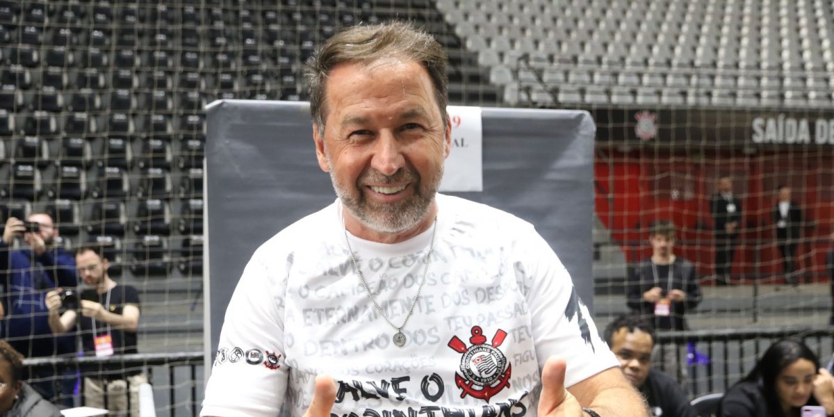 Augusto Melo, ex-presidente do Corinthians