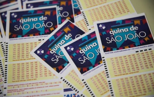 Quina de São João sorteia R$ 250 milhões neste sábado (28)