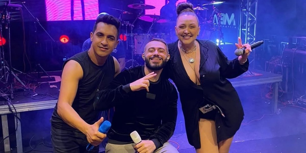 Foto da banda em 2024