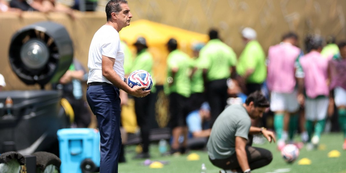Renato Paiva em jogo do Botafogo x Palmeiras