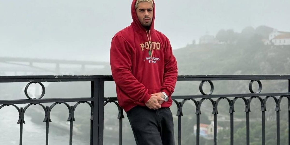 Zé Felipe em seu tour por Portugal