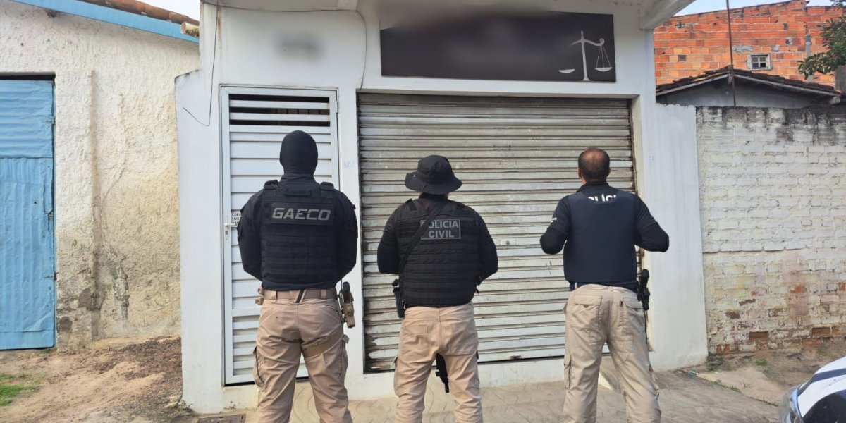 Polícia durante operação