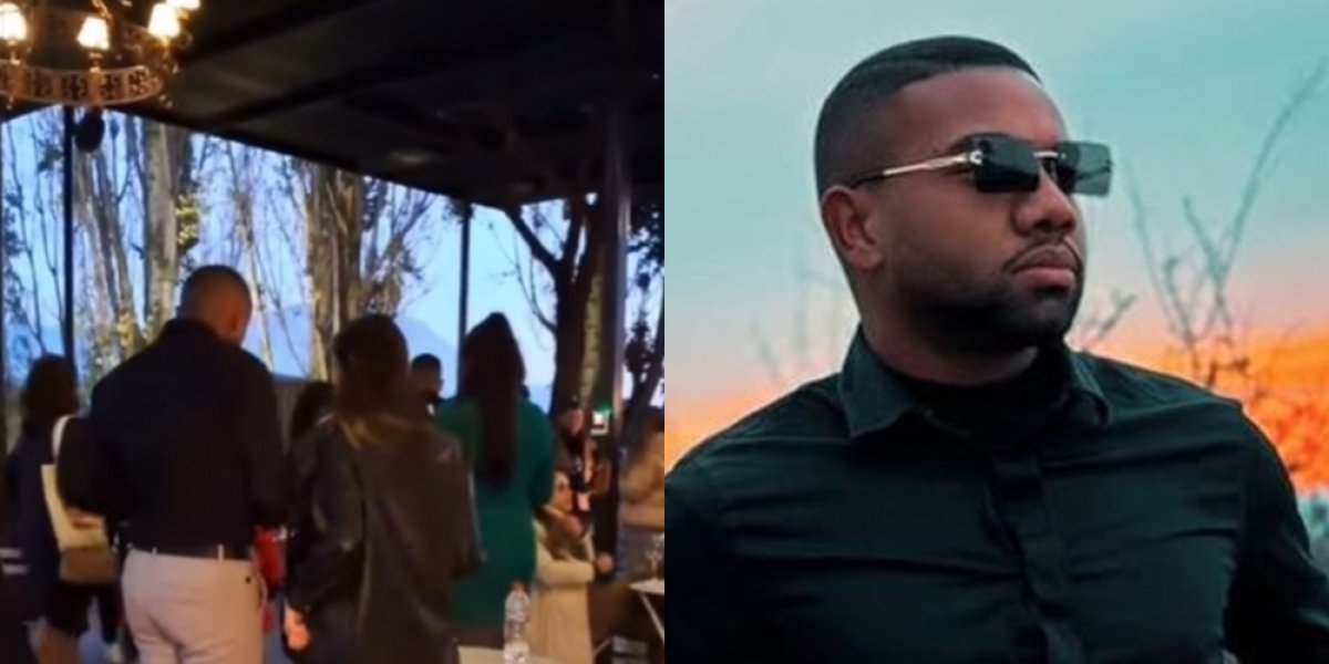 Davi Brito é visto em clima de romance com morena misteriosa no Chile