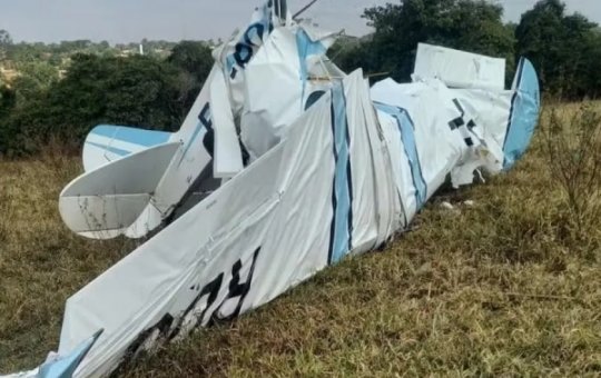 Queda de avião deixa dois mortos no interior de São Paulo