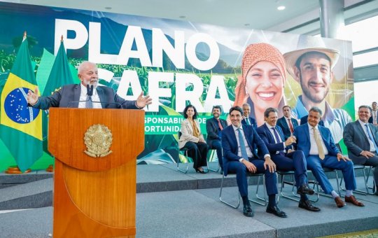 Plano Safra, lançado por Lula, terá repasse de R$ 516,2 bilhões a produtores rurais