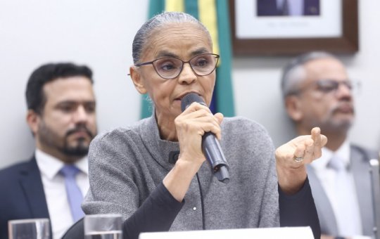 Marina Silva, ministra do Meio Ambiente e Mudanças Climáticas